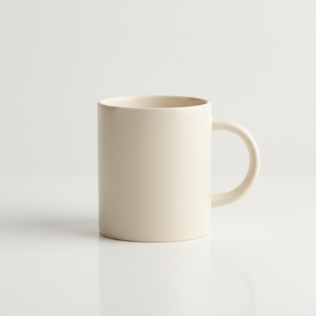 Minimalist Ceramic Coffee Mug